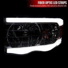 Load image into Gallery viewer, Spec-D Headlights Ram 1500 (02-05) Ram 2500/3500 (03-05) DRL LED Tube - Black / Chrome / Smoked Alternate Image