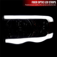 Load image into Gallery viewer, Spec-D Headlights Ram 1500 (02-05) Ram 2500/3500 (03-05) DRL LED Tube - Black / Chrome / Smoked Alternate Image