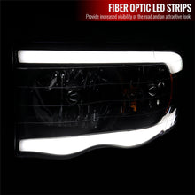 Load image into Gallery viewer, Spec-D Headlights Ram 1500 (02-05) Ram 2500/3500 (03-05) DRL LED Tube - Black / Chrome / Smoked Alternate Image