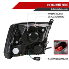 Load image into Gallery viewer, Spec-D Crystal Headlights RAM 1500 (09-18) RAM Classic (19-21) RAM 2500 3500 (10-18) RAM Factory-Style / LED Upgrade Headlights w/ Multiple Variations Alternate Image