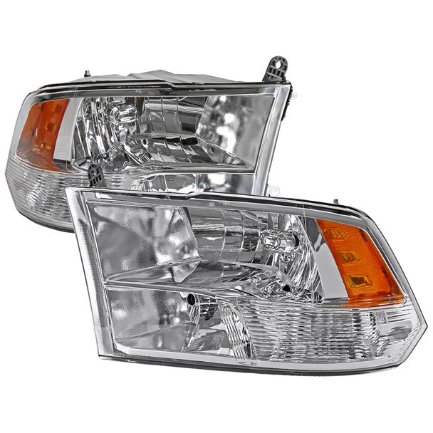 Spec-D Crystal Headlights RAM 1500 (09-18) RAM Classic (19-21) RAM 2500 3500 (10-18) RAM Factory-Style / LED Upgrade Headlights w/ Multiple Variations