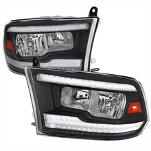 Load image into Gallery viewer, Spec-D Crystal Headlights RAM 1500 (09-18) RAM Classic (19-21) RAM 2500 3500 (10-18) RAM Factory-Style / LED Upgrade Headlights w/ Multiple Variations Alternate Image