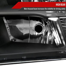 Load image into Gallery viewer, Spec-D Crystal Headlights RAM 1500 (09-18) RAM Classic (19-21) RAM 2500 3500 (10-18) RAM Factory-Style / LED Upgrade Headlights w/ Multiple Variations Alternate Image