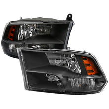 Load image into Gallery viewer, Spec-D Crystal Headlights RAM 1500 (09-18) RAM Classic (19-21) RAM 2500 3500 (10-18) RAM Factory-Style / LED Upgrade Headlights w/ Multiple Variations Alternate Image