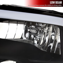 Load image into Gallery viewer, Spec-D Crystal Headlights RAM 1500 (09-18) RAM Classic (19-21) RAM 2500 3500 (10-18) RAM Factory-Style / LED Upgrade Headlights w/ Multiple Variations Alternate Image