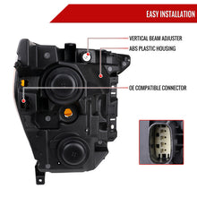 Load image into Gallery viewer, Spec-D Headlights Ford F150 (2021-2023) Factory Style - Black or Chrome Housing w/ Clear or Smoked Lens Alternate Image