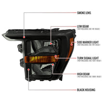 Load image into Gallery viewer, Spec-D Headlights Ford F150 (2021-2023) Factory Style - Black or Chrome Housing w/ Clear or Smoked Lens Alternate Image