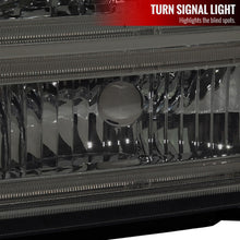 Load image into Gallery viewer, Spec-D Headlights Ford F250 / F350/ F450 / F550 Super Duty (2005-2007) OE Style w/ Dual LED C-Bar - Chrome or Black Alternate Image