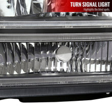 Load image into Gallery viewer, Spec-D Headlights Ford F250 / F350/ F450 / F550 Super Duty (2005-2007) OE Style w/ Dual LED C-Bar - Chrome or Black Alternate Image