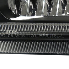 Load image into Gallery viewer, Spec-D Headlights Ford F250 / F350/ F450 / F550 Super Duty (2005-2007) OE Style w/ Dual LED C-Bar - Chrome or Black Alternate Image