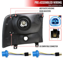 Load image into Gallery viewer, Spec-D Headlights Ford F250 / F350 / F450/ F550 Superduty (99-04) Excursion (00-04) Euro Style OEM Replacement w/ Black or Chrome Housing Alternate Image