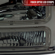 Load image into Gallery viewer, Spec-D Headlights Ford F250 / F350 / F450/ F550 Superduty (99-04) Excursion (00-04) Euro Style OEM Replacement w/ Black or Chrome Housing Alternate Image
