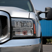Load image into Gallery viewer, Spec-D Headlights Ford F250 / F350 / F450/ F550 Superduty (99-04) Excursion (00-04) Euro Style OEM Replacement w/ Black or Chrome Housing Alternate Image
