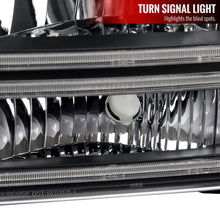 Load image into Gallery viewer, Spec-D Headlights Ford F250 / F350 / F450/ F550 Superduty (99-04) Excursion (00-04) Euro Style OEM Replacement w/ Black or Chrome Housing Alternate Image