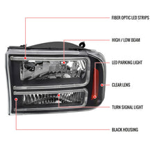 Load image into Gallery viewer, Spec-D Headlights Ford F250 / F350 / F450/ F550 Superduty (99-04) Excursion (00-04) Euro Style OEM Replacement w/ Black or Chrome Housing Alternate Image