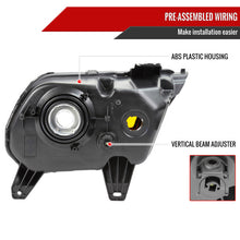 Load image into Gallery viewer, Spec-D OEM Replacement Headlights Ford Mustang S197 (10-14) Factory Style Matte Black Housing w/ Smoke or Clear Lens Alternate Image