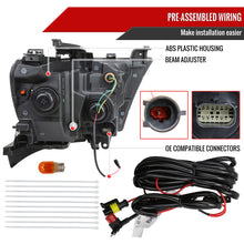 Load image into Gallery viewer, Spec-D OEM Replacement Headlights Ram 1500 (19-23) Chrome / Black / Tinted w/ or w/o Animated LED Bar Alternate Image