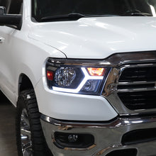 Load image into Gallery viewer, Spec-D OEM Replacement Headlights Ram 1500 (19-23) Chrome / Black / Tinted w/ or w/o Animated LED Bar Alternate Image