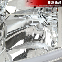 Load image into Gallery viewer, Spec-D Headlights Chevy Silverado 1500 (07-14) OE Style w/ LED C-Bar &amp; Amber Reflector - Chrome or Black Alternate Image