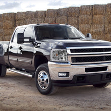 Load image into Gallery viewer, Spec-D Headlights Chevy Silverado 1500 (07-14) OE Style w/ LED C-Bar &amp; Amber Reflector - Chrome or Black Alternate Image