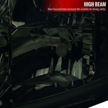 Load image into Gallery viewer, Spec-D Headlights Chevy Silverado 1500 (07-14) OE Style w/ LED C-Bar &amp; Amber Reflector - Chrome or Black Alternate Image