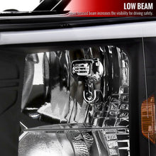 Load image into Gallery viewer, Spec-D Headlights Chevy Silverado 1500 (07-14) OE Style w/ LED C-Bar &amp; Amber Reflector - Chrome or Black Alternate Image