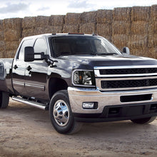 Load image into Gallery viewer, Spec-D Headlights Chevy Silverado 1500 (07-14) OE Style w/ LED C-Bar &amp; Amber Reflector - Chrome or Black Alternate Image