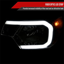 Load image into Gallery viewer, Spec-D OEM Replacement Headlights Toyota Tacoma (12-15) OE Style or LED Bar - Black / Smoke / Chrome - Black w/ Clear Lens Alternate Image