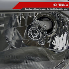 Load image into Gallery viewer, Spec-D OEM Replacement Headlights Toyota Tacoma (12-15) OE Style or LED Bar - Black / Smoke / Chrome - Black w/ Clear Lens Alternate Image
