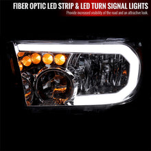 Load image into Gallery viewer, Spec-D Headlights Toyota Tundra (07-13) Sequoia (08-17) OE Style w/ LED Tube &amp; LED Turn Signal  - Chrome or Black Alternate Image