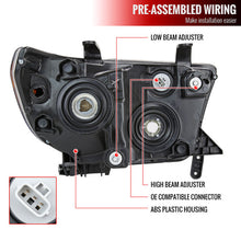 Load image into Gallery viewer, Spec-D Headlights Toyota Tundra (07-13) Sequoia (08-17) OE Style w/ LED Tube &amp; LED Turn Signal  - Chrome or Black Alternate Image