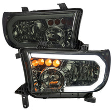 Load image into Gallery viewer, Spec-D Headlights Toyota Tundra (07-13) Sequoia (08-17) OE Style w/ LED Tube &amp; LED Turn Signal  - Chrome or Black Alternate Image
