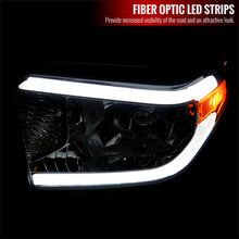 Load image into Gallery viewer, Spec-D Headlights Toyota Tundra (2014–2021) OE Style w/ LED Bar - Chrome or Black w/ Clear or Smoke Lens Alternate Image