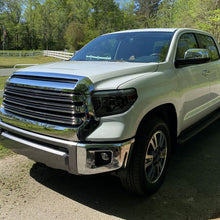 Load image into Gallery viewer, Spec-D Headlights Toyota Tundra (2014–2021) OE Style w/ LED Bar - Chrome or Black w/ Clear or Smoke Lens Alternate Image