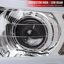 Load image into Gallery viewer, Spec-D Headlights Ram 1500 (02-05) Ram 2500/3500 (03-05) DRL LED Tube - Black / Chrome / Smoked - Euro Headlights / Matte Black / Clear Alternate Image