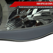 Load image into Gallery viewer, Spec-D Headlights Ram 1500 (02-05) Ram 2500/3500 (03-05) DRL LED Tube - Black / Chrome / Smoked - Euro Headlights / Matte Black / Clear Alternate Image