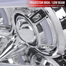 Load image into Gallery viewer, Spec-D Projector Headlights Dodge RAM 1500 / 2500 / 3500 (2006-2009) LED Bar - Black or Chrome - Chrome / Smoke Alternate Image