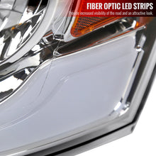 Load image into Gallery viewer, Spec-D Projector Headlights Dodge RAM 1500 / 2500 / 3500 (2006-2009) LED Bar - Black or Chrome - Chrome / Smoke Alternate Image