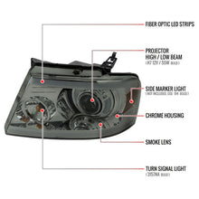 Load image into Gallery viewer, Spec-D Projector Headlights Ford F150 (04-08) LED Bar or LED Tube - Black or Chrome Alternate Image