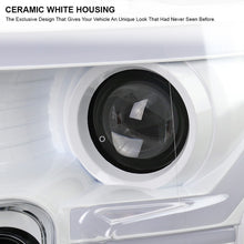 Load image into Gallery viewer, Spec-D Projector Headlights Ford F150 (15–17) w/ Switchback Sequential Turn Signals w/ White Housing &amp; Clear Lens Alternate Image