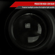 Load image into Gallery viewer, Spec-D Projector Headlights Ford F250 F350 F450 (08-09-10) LED C-Bar - Black / Smoke / Chrome - Black Housing / Clear Lens Alternate Image