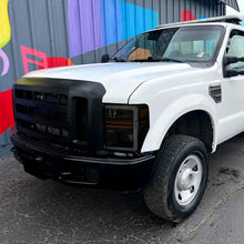 Load image into Gallery viewer, Spec-D Projector Headlights Ford F250 F350 F450 (08-09-10) LED C-Bar - Black / Smoke / Chrome - Black Housing / Clear Lens Alternate Image