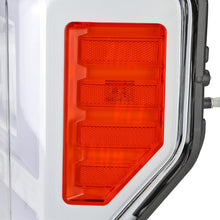 Load image into Gallery viewer, Spec-D Projector Headlights Ford F250 F350 F450 (2017-2019) Dual C Bar Style &amp; Sequential LED Turn Signal - Black / White / Clear - Matte Black / Clear Lens Alternate Image