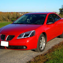 Load image into Gallery viewer, Spec-D Projector Headlights Pontiac G6 (05-10) Factory Style w/ Standard or Sequential LED - Black - Standard LED / Matte Black / Clear Alternate Image