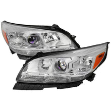 Load image into Gallery viewer, Spec-D Replacement Headlights Chevy Malibu (2013 2014 2015) Limited (2016) Black Chrome w/ LED DRL Alternate Image