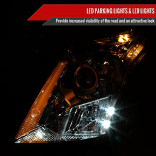 Load image into Gallery viewer, Spec-D Projector Headlights Cadillac SRX (2010-2016) Black or Chrome w/ Clear or Smoke Lens Alternate Image