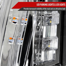 Load image into Gallery viewer, Spec-D Projector Headlights Cadillac SRX (2010-2016) Black or Chrome w/ Clear or Smoke Lens Alternate Image