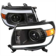 Load image into Gallery viewer, Spec-D Projector Headlights Toyota Tacoma (05-11) LED C-Bar DRL - Black or Chrome Alternate Image