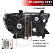 Load image into Gallery viewer, Spec-D Projector Headlights Toyota Sequoia (08-17) w/ Retro Style LED Tube - Black or Chrome Alternate Image