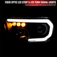 Load image into Gallery viewer, Spec-D Projector Headlights Toyota Sequoia (08-17) w/ Retro Style LED Tube - Black or Chrome Alternate Image